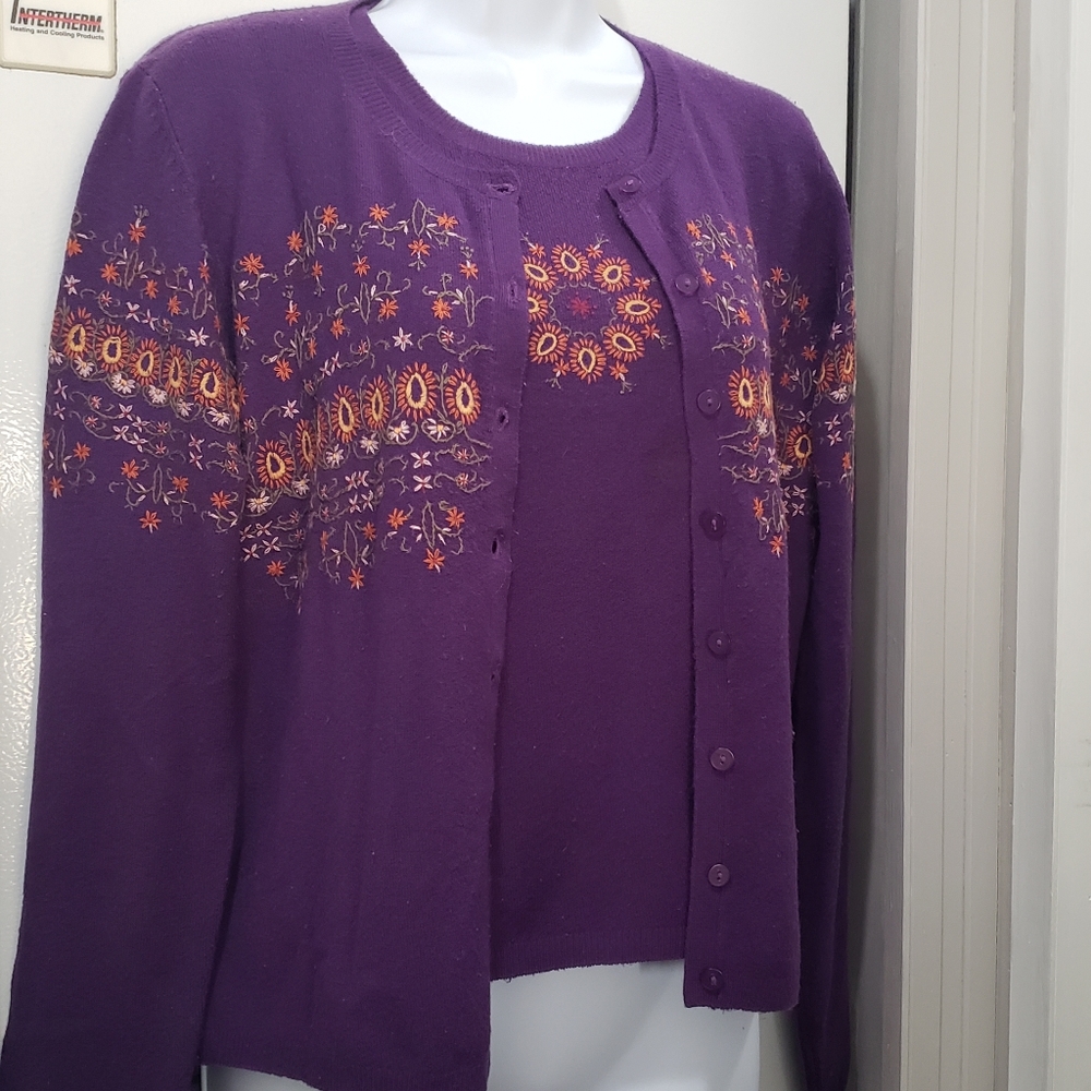 2 Piece-Sweater/Shirt Set